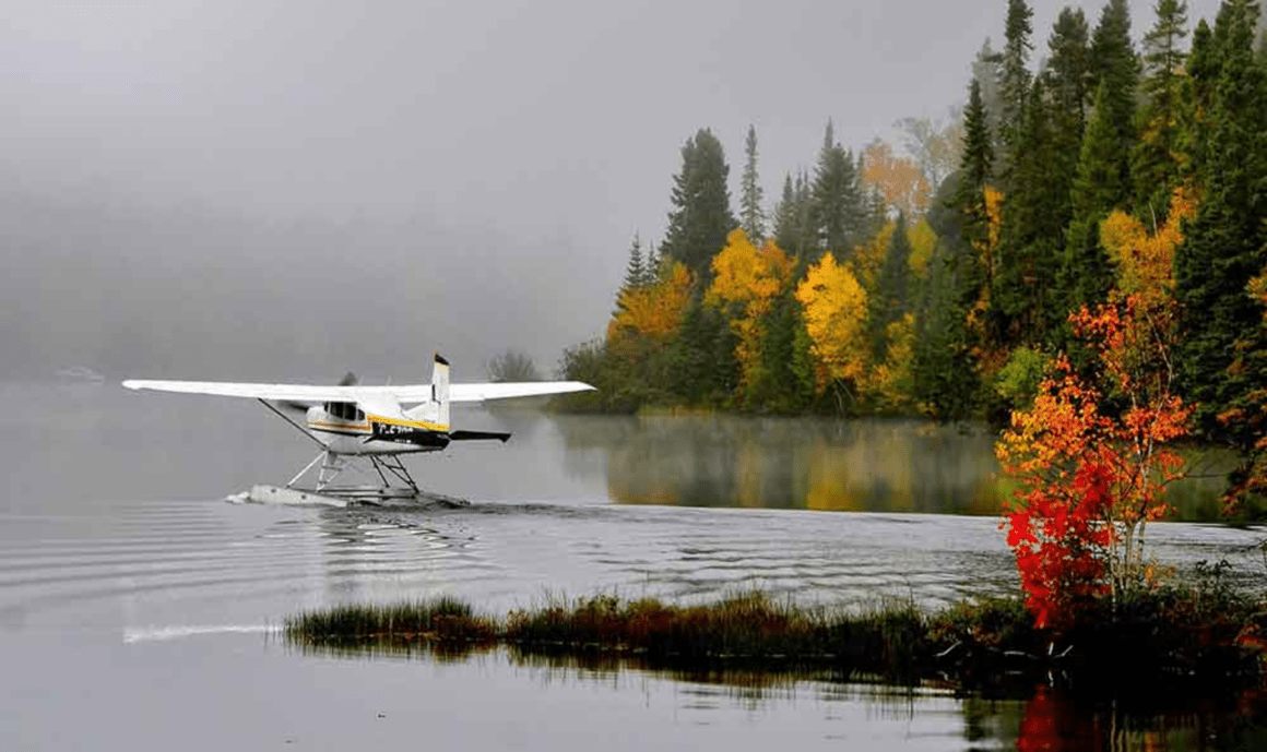 Hydravion en Mauricie