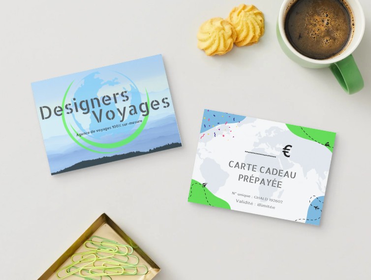 Carte Cadeau 2025 - Designers Voyages