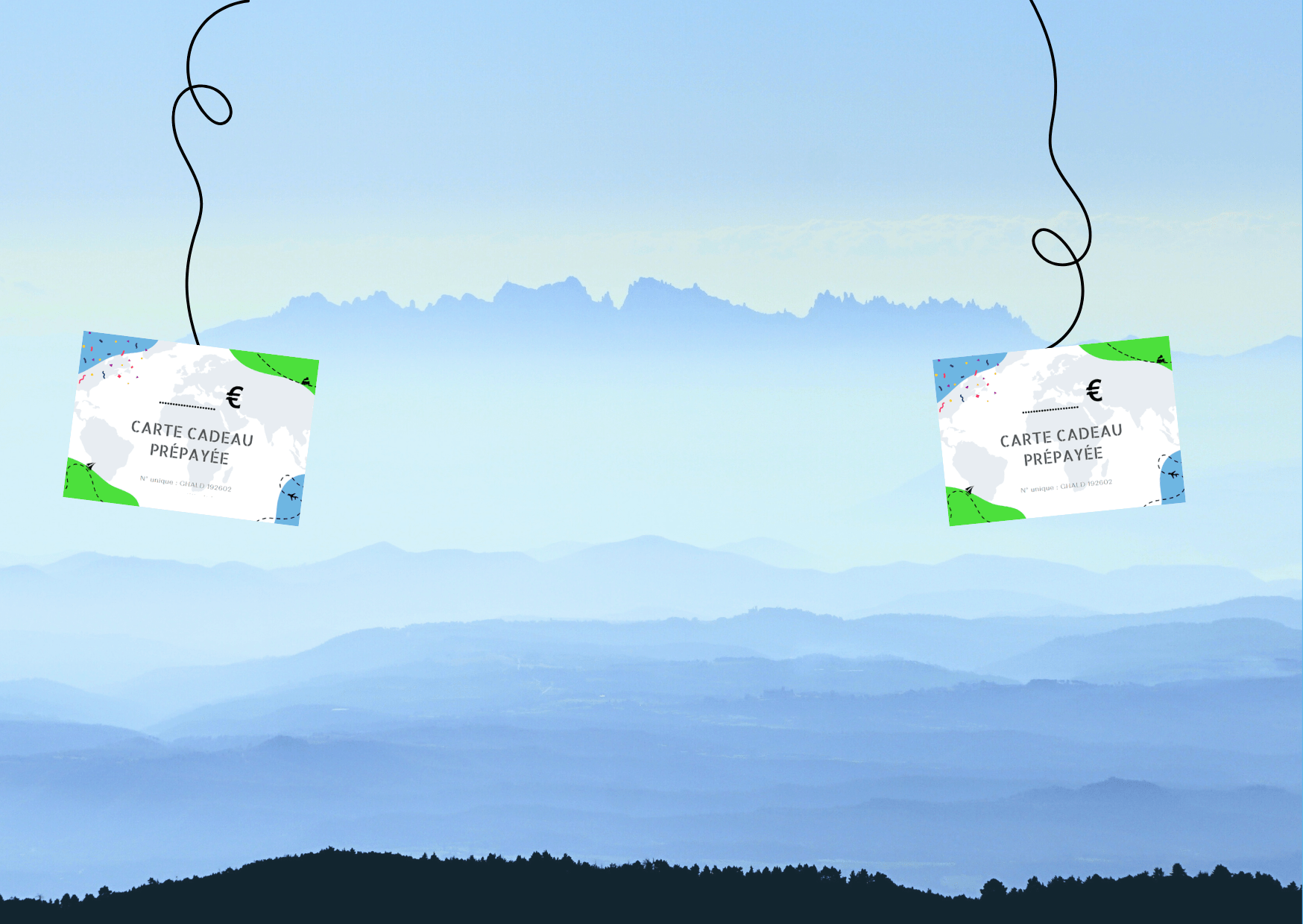 Carte cadeau voyage sur mesure Designers Voyages